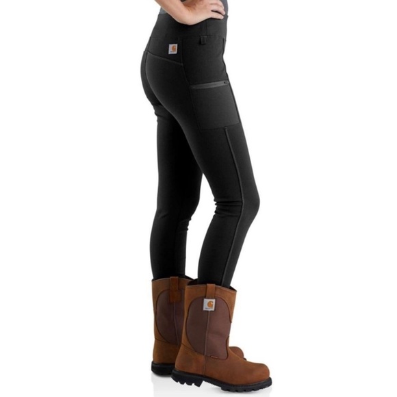 Carhartt Pants - Carhartt XLT Women's fitted Force Utility Legging Black work farming fall